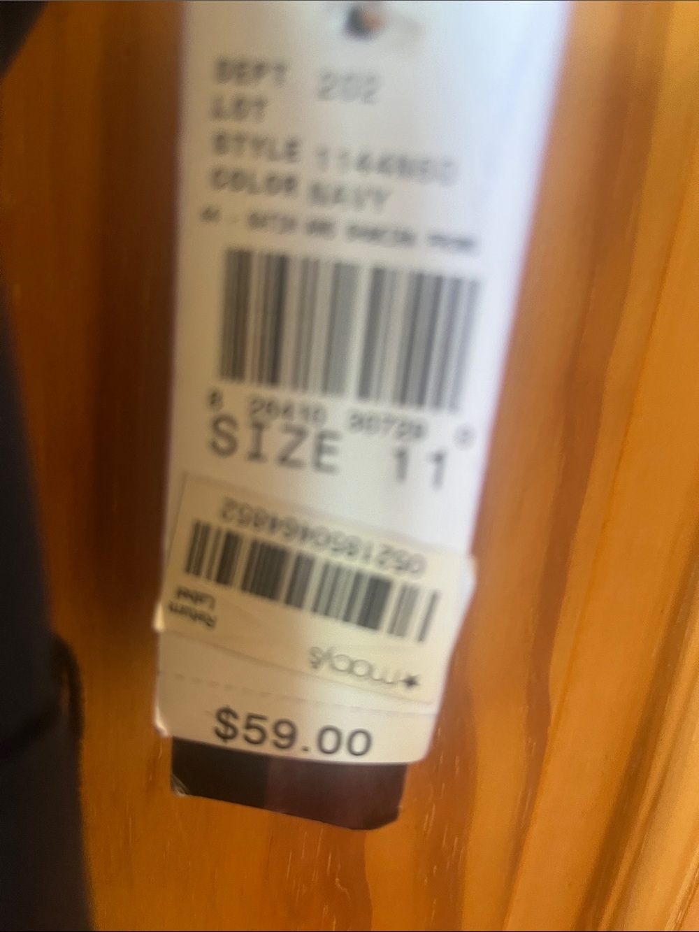 BCX Navy Satin Tiered Sheath Dress - Size 11 - Picture 4 of 11